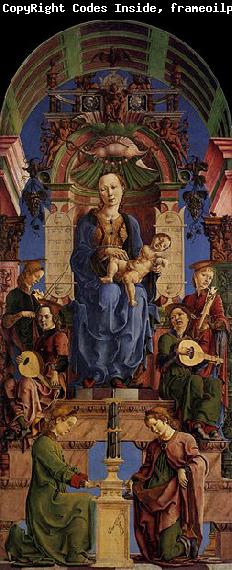Cosme Tura Madonna with the Child Enthroned